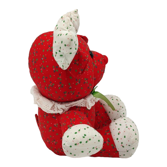 Dakin 1988 Collectible Plush Stuffed Toy Reindeer Vintage Holiday Christmas Bear - Picture 5 of 12